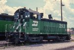 BN 253, EMD SW-12, ex C&S 253 and C&S 158 at Eola Yard